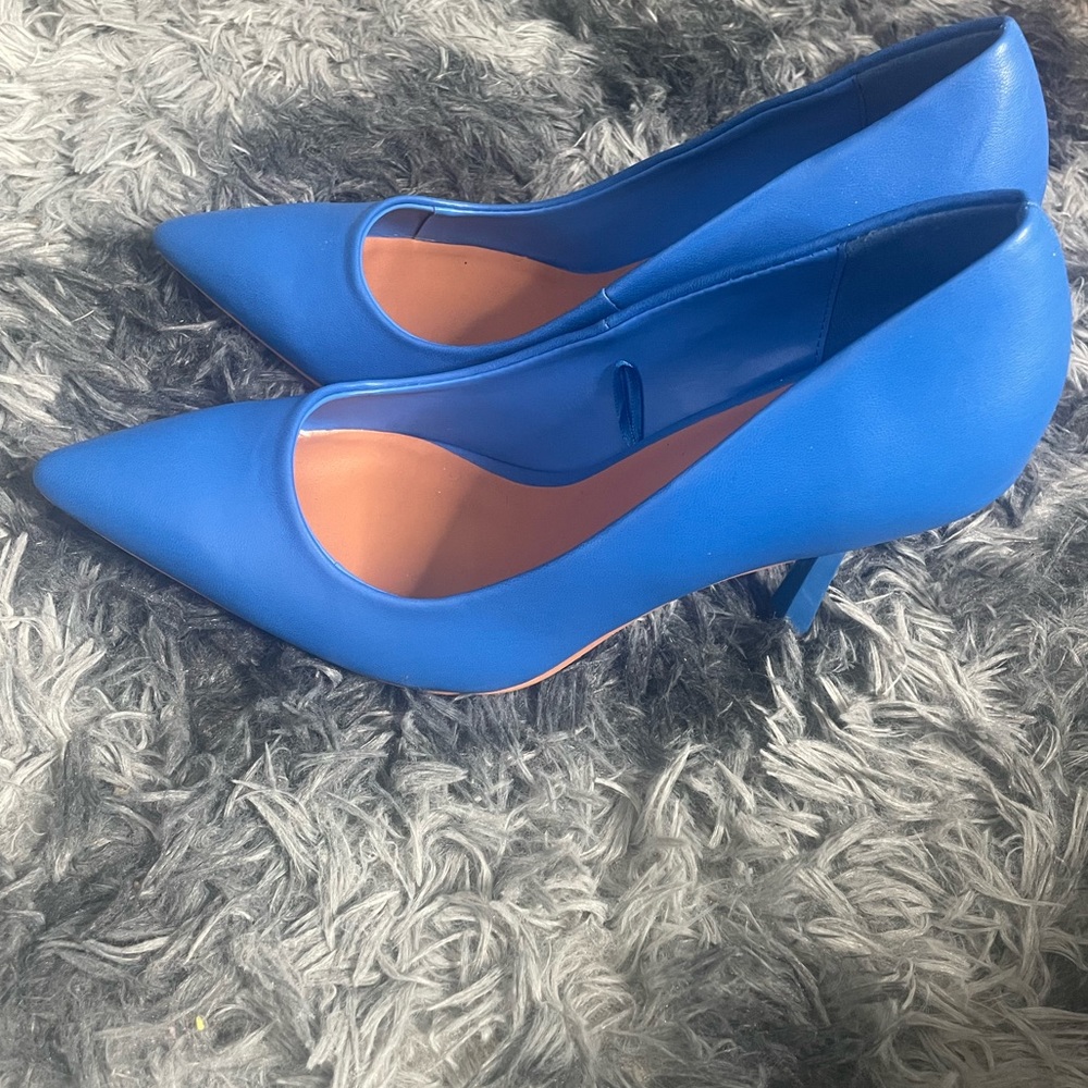 Blue Heels Size 10R